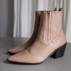 Tan Cowboy boots (7)